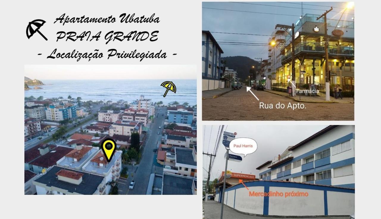 Apartamento Praia Grande Ubatuba Esterno foto